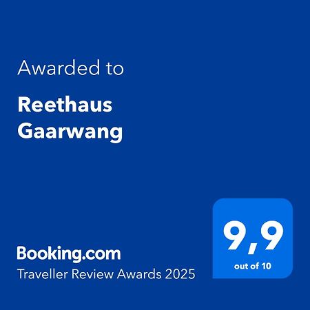 Villa Reethaus Gaarwang à Gelting Extérieur photo